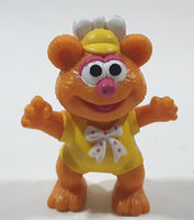 1986 HA! The Muppets Baby Fozzie Bear Character PVC Toy Figure