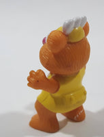 1986 HA! The Muppets Baby Fozzie Bear Character PVC Toy Figure