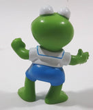 Vintage HA! The Muppets 1986 Baby Kermit The Frog Skateboarding Figurine McDonald's Happy Meal Toy