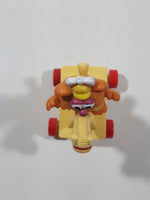 1986 HA! The Muppets Baby Fozzie Bear Character on Rocking Horse PVC Toy Figure