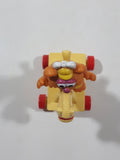 1986 HA! The Muppets Baby Fozzie Bear Character on Rocking Horse PVC Toy Figure