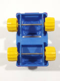 1988 McDonald's Garfield Blue Safari Jeep 2 3/4" Toy Car Vehicle