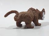 2012 Mattel Dreamworks Croods Bearowl Brown 3" Long Toy Figure