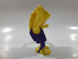 2012 McDonald's SpongeBob SquarePants Gymnastics Purple Leotard 3" Tall Toy Figure
