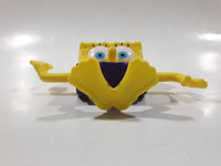 2012 McDonald's SpongeBob SquarePants Gymnastics Purple Leotard 3" Tall Toy Figure
