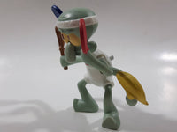 2012 McDonald's SpongeBob SquarePants Squidward Tennis Player 4" Tall Toy Figure