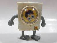 2011 Burger King SpongeBob SquarePants Washing Machine 3 1/4" Tall Toy Figure