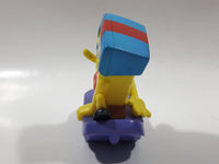 2012 McDonald's SpongeBob SquarePants on a Skateboard 3" Tall Toy Figure
