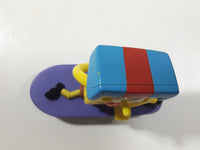 2012 McDonald's SpongeBob SquarePants on a Skateboard 3" Tall Toy Figure