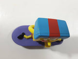 2012 McDonald's SpongeBob SquarePants on a Skateboard 3" Tall Toy Figure