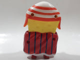 2005 Burger King SpongeBob SquarePants Playing Pipe Flute 4" Tall Toy Figure