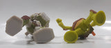 2016 McDonald's Viacom TMNT Teenage Mutant Ninja Turtles Michaelangelo and Donatello Toy Figures Set of 2