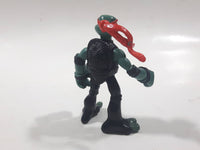 2007 Playmates Mirage Studios TMNT Teenage Mutant Ninja Turtles Raphael 2 1/2" Tall Toy Figure