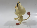 2007 Jakks Pacific Nintendo Pokemon Meowth 3 1/4" Tall Toy Figure