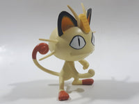 2007 Jakks Pacific Nintendo Pokemon Meowth 3 1/4" Tall Toy Figure