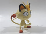2007 Jakks Pacific Nintendo Pokemon Meowth 3 1/4" Tall Toy Figure