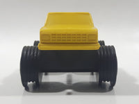 1982 Mattel Yellow Truck Plastic Toy Car Vehicle Made in Mexico