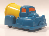 1997 Wendy's Restaurants Blue and Yellow Chocolate Frosty Toy Car Vehicle - Kid's Meal