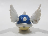 2012 Nintendo Mario Kart Spiny Blue Shell Small 1 1/4" Tall Toy