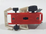 2005 Tomy Nintendo Mario Kart Mario Driving Go Kart Plastic Pullback Toy Car Vehicle - Missing a wheel