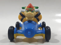 2014 McDonald's Nintendo Mario Kart Bowser Plastic 3" Long Toy Character Car Vehicle