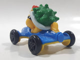 2014 McDonald's Nintendo Mario Kart Bowser Plastic 3" Long Toy Character Car Vehicle