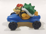 2014 McDonald's Nintendo Mario Kart Bowser Plastic 3" Long Toy Character Car Vehicle