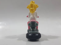 2014 McDonald's Nintendo Mario Kart Princess Peach Plastic 3" Long Toy Character Car Vehicle