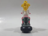 2014 McDonald's Nintendo Mario Kart Princess Peach Plastic 3" Long Toy Character Car Vehicle