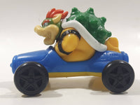 2014 McDonald's Nintendo Mario Kart Bowser Plastic 3" Long Toy Character Car Vehicle