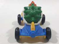 2014 McDonald's Nintendo Mario Kart Bowser Plastic 3" Long Toy Character Car Vehicle