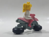 2014 McDonald's Nintendo Mario Kart Princess Peach Plastic 3" Long Toy Character Car Vehicle