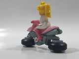 2014 McDonald's Nintendo Mario Kart Princess Peach Plastic 3" Long Toy Character Car Vehicle