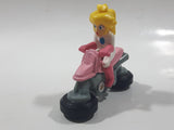 2014 McDonald's Nintendo Mario Kart Princess Peach Plastic 3" Long Toy Character Car Vehicle