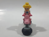 2014 McDonald's Nintendo Mario Kart Princess Peach Plastic 3" Long Toy Character Car Vehicle