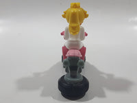 2014 McDonald's Nintendo Mario Kart Princess Peach Plastic 3" Long Toy Character Car Vehicle