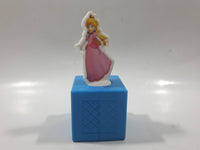 2018 McDonald's Nintendo Super Mario Princess Peach Spinning Game Plastic Toy