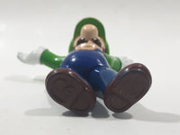 2012 Burger King Nintendo Super Mario Luigi Plastic 3" Tall Toy Figure