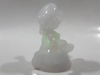 2017 McDonald's Nintendo Super Mario Invincible Mario LED Light Up 3 1/4" Tall Toy Figure Works