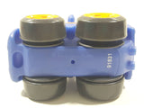 2008 Hasbro Tonka Lil Chuck & Friends Tow Truck Blue Plastic Die Cast Toy Car Vehicle C-082A