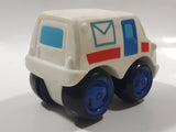 2005 Hasbro Tonka Lil Chuck & Friends Ambulance Medic White Plastic Die Cast Toy Car Vehicle C-082A