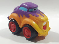 2005 Hasbro Tonka Lil Chuck & Friends Hot Rod with Flames Purple and Orange Plastic Die Cast Toy Car Vehicle C-082A