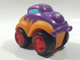 2005 Hasbro Tonka Lil Chuck & Friends Hot Rod with Flames Purple and Orange Plastic Die Cast Toy Car Vehicle C-082A