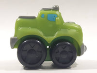 2009 Hasbro Tonka Chuck & Friends Truck Green Plastic Die Cast Toy Car Vehicle