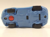 2006 McDonald's Disney Pixar Cars Sally Porsche Light Blue Pullback Plastic Die Cast Toy Car Vehicle