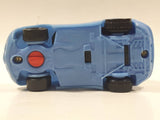 2006 McDonald's Disney Pixar Cars Sally Porsche Light Blue Pullback Plastic Die Cast Toy Car Vehicle