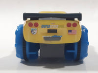 2012 Mattel Disney Pixar Cars Hydro Wheels Jeff Gorvette Yellow Plastic Toy Car Vehicle