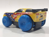 2012 Mattel Disney Pixar Cars Hydro Wheels Jeff Gorvette Yellow Plastic Toy Car Vehicle