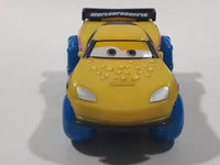 2012 Mattel Disney Pixar Cars Hydro Wheels Jeff Gorvette Yellow Plastic Toy Car Vehicle