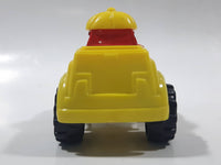 2000 Maisto Hasbro Tonka Lil Chuck & Friends Dump Truck Red and Yellow Die Cast Toy Car Vehicle